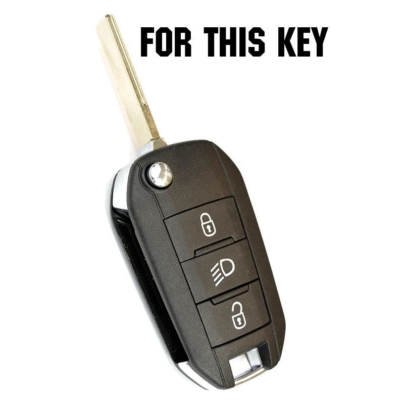 Чехол для Peugeot 3008 208 308 508 408 2008 307 4008 2016 2017 2018|key case for car|car key coverfob cover |