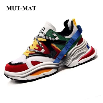 

2019 New Men Fashion Casual Shoes Sneakers Spring High Top Trend Man Shoes Comfortable Breathable Men Walking Shoes