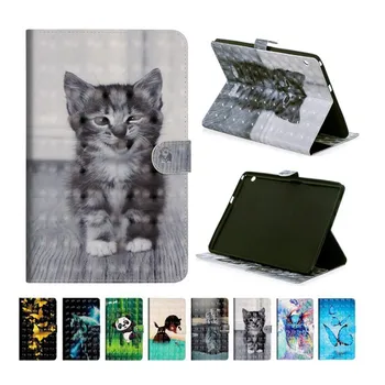 

3D Printing PU Leather Case For iPad pro 9.7 model A1673 A1674 A1675 Smart Cover tablet case for Apple iPad pro 9.7 inch+flimpen