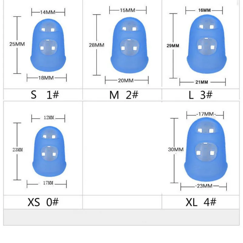 5Pcs-Silicone-Guitar-Thumb-Finger-Picks-Protector-Plectrum-Fingertip-thimble-Finger-Guard-safety-protect-caps-Colors (2)