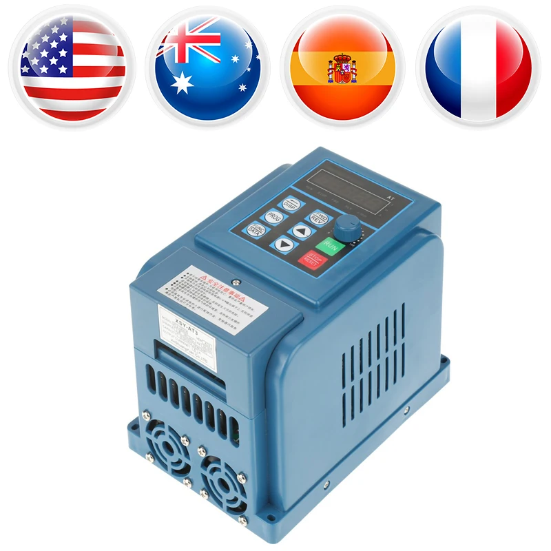 Adjustable Inverter Motor Drive VFD Speed Controller AC 380V Variable