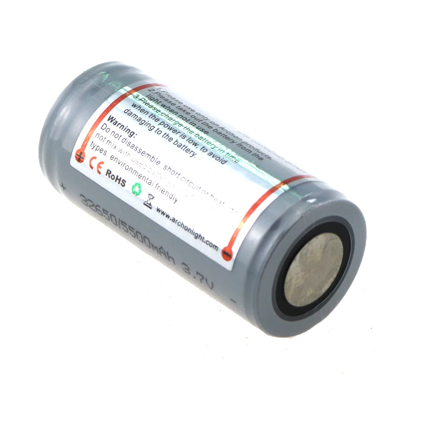 Оригинальный ARCHON 32650 5500mah3.7V Защищенный Литий ионный аккумулятор