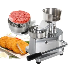 ITOP 100mm-130mm Hamburger Press Burger Forming Machine Round Meat shaping Aluminum Machine Forming Burger Patty Makers ITOP 100mm-130mm Hamburger Press Burger Forming Machine Round Meat shaping Aluminum Machine Forming Burger Patty Makers