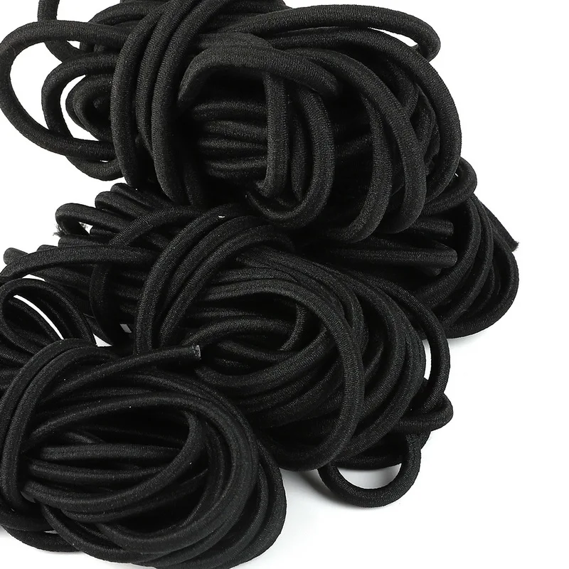 2 Meters Strong Elastic Black Rope Cord Bungee Shock Cord Stretch String for DIY Outdoor Project Tents Kayak Boat Bag Luggage jute rope cotton rope nylon rope nylon cord macrame cord silk rope silk cord satin cord polyester rope umbrella rope faux suede cord waxed cord leather cord polypropylene rope