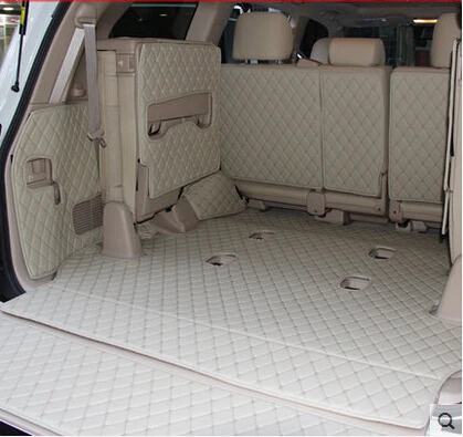 CHOWTOTO специальные коврики для багажника Lexus LX 570 7 сидений Нескользящие