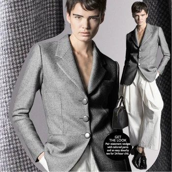 

Check the fine fabric dyed wool suit jacket thin crisp wool fabrics wholesale high quality wool cloth