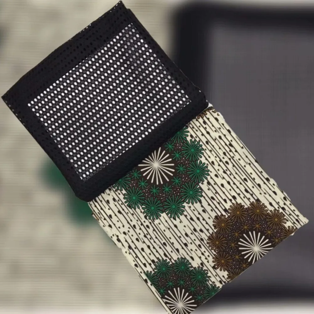 

Wholesale price 100% Cotton ankara fabric high quality african java wax prints fabric ff3759
