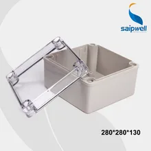 280*280*130 Clear Cover Plastic Boxes Mould Waterproof Switch Box With CE Approval (DS-AT-2828)