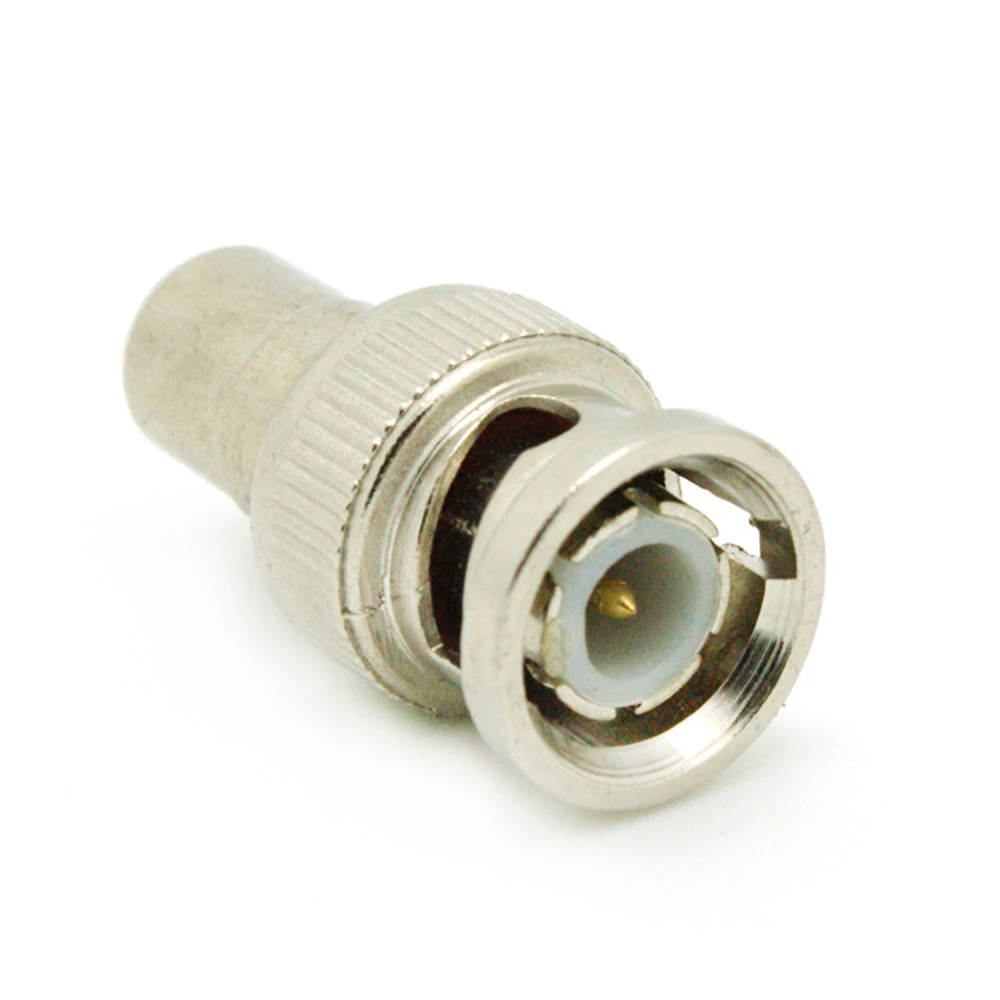 

ALLiSHOP BNC Male to RCA Female Coax Cable Connector Adapter F/M Coupler for CCTV Camera BNC RCA Connector