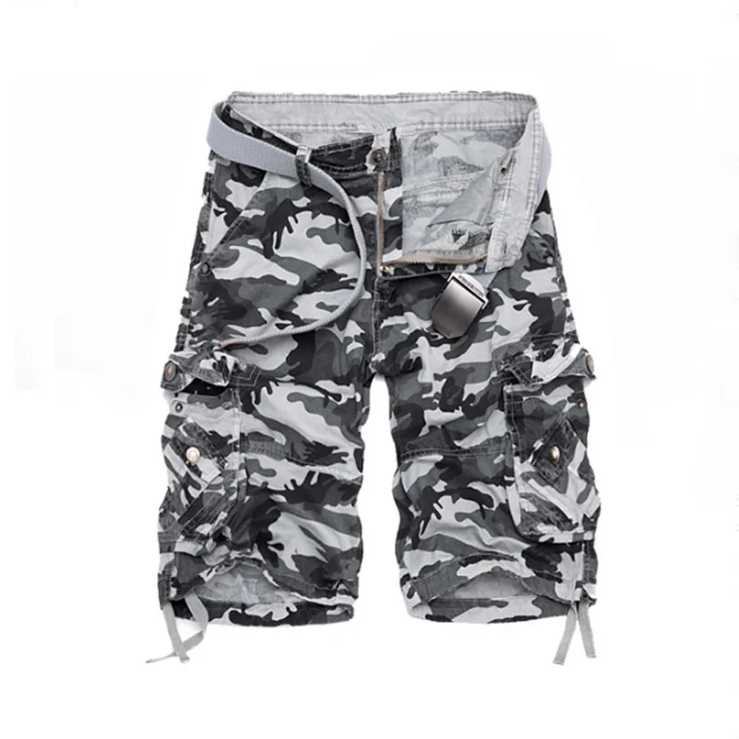 Men s loose camouflage shorts Shorts men s shorts casual cotton Plus size 3