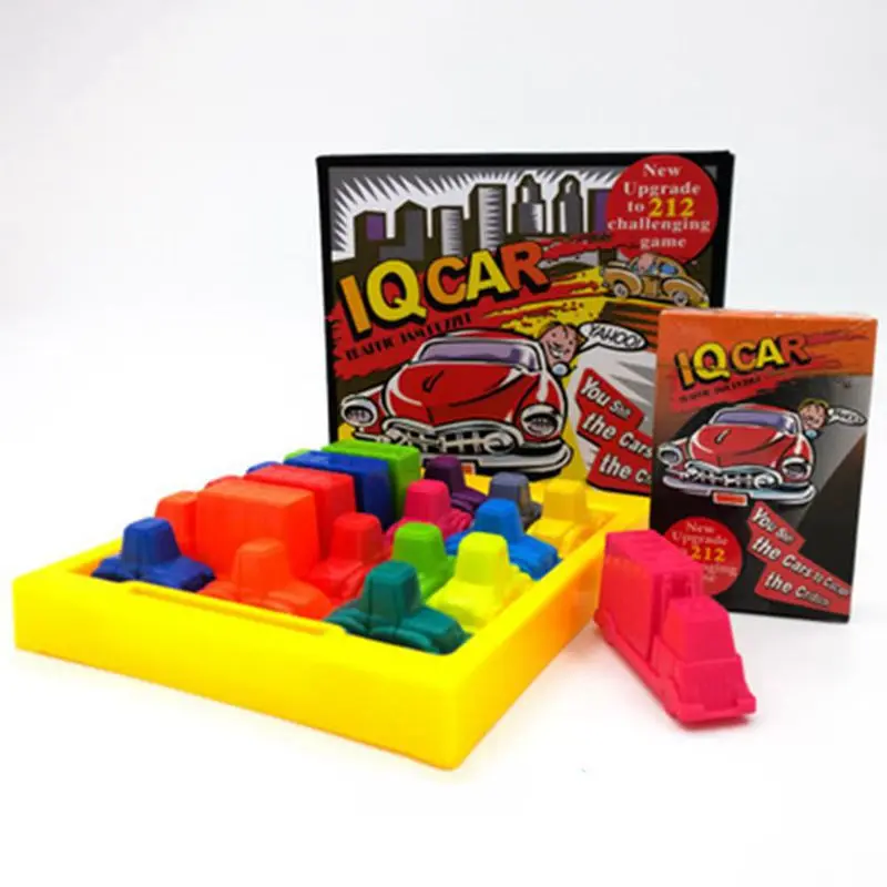 

IQ Car Parking Geometric Puzzle Educational Toys For Kids Children 3D Puzzles Game Toy Juguetes