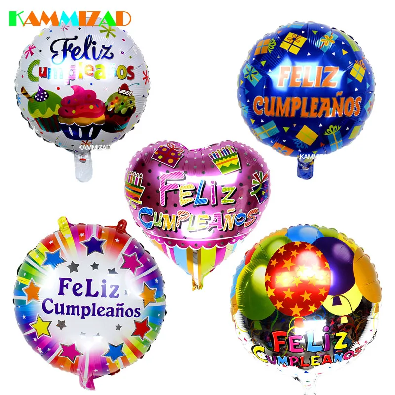 Kammizad Birthday Balloons Spanish Happy Birthday Floatable Aluminium Foil Helium Children Party Decoration 18inch Self Styled Ballons Accessories Aliexpress Kammizad Birthday Balloons Spanish Happy Birthday Floatable Aluminium Foil Helium Children Party Decoration 18inch Self Styled Ballons Accessories Aliexpress