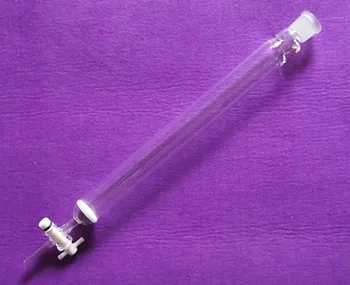 

250ml,24/29,Glass Chromatography Column,OD 35mm,Body Length 300mm,PTFE Stopcock