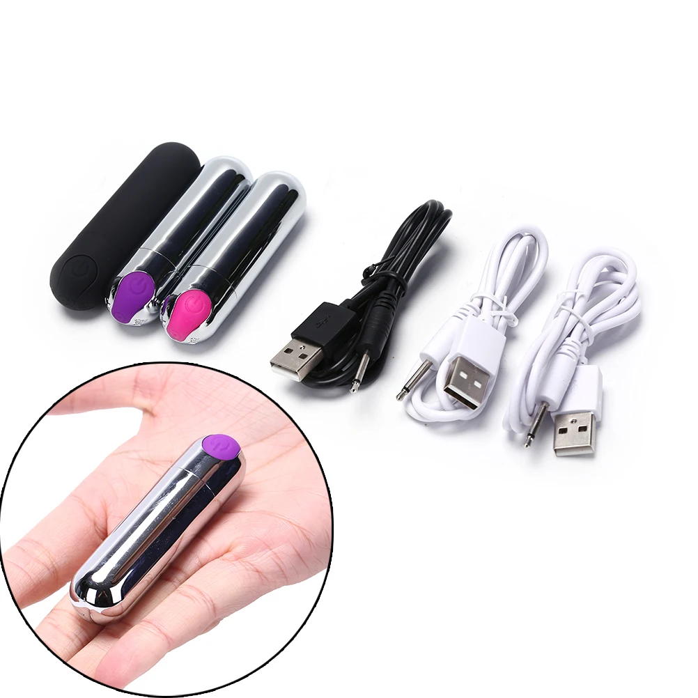Сильный перезаряжаемый G-spot массажер взрослые интимные товары игрушки USB