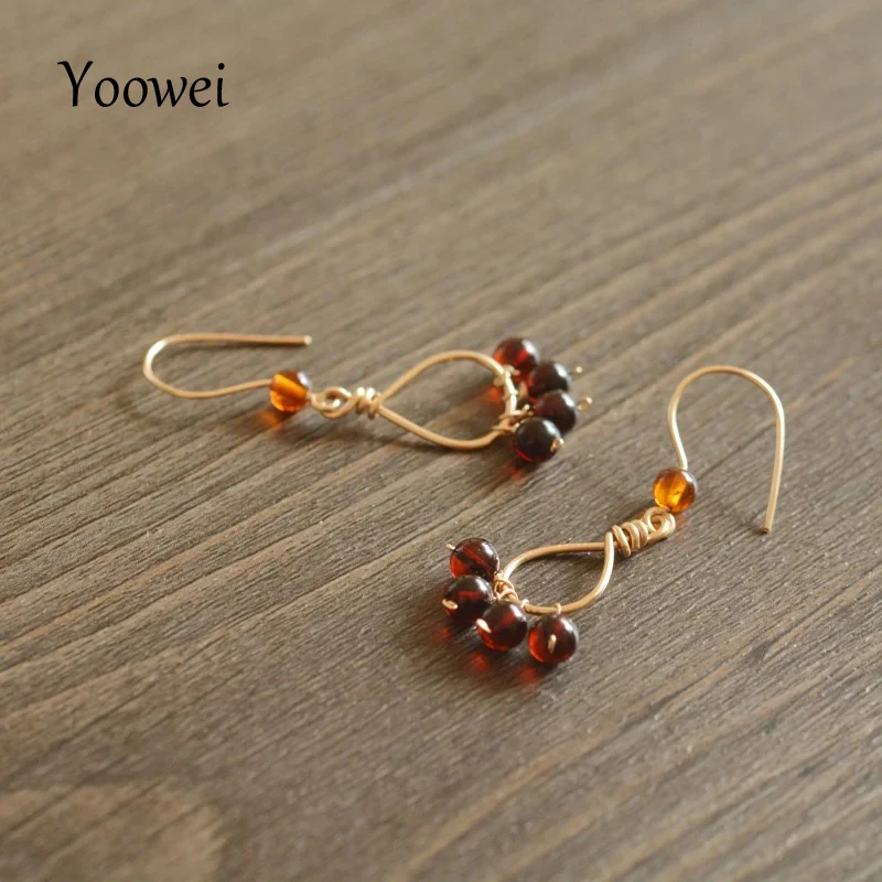 amber earrings (3)