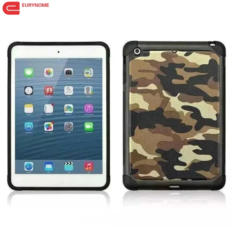 Heavy Duty Case For Ipad Mini 3 Armor Camouflage ShockProof Plastic