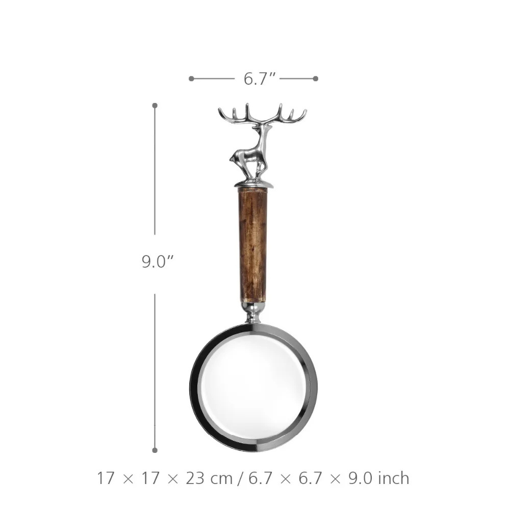 Deer Head Art Book Magnifier