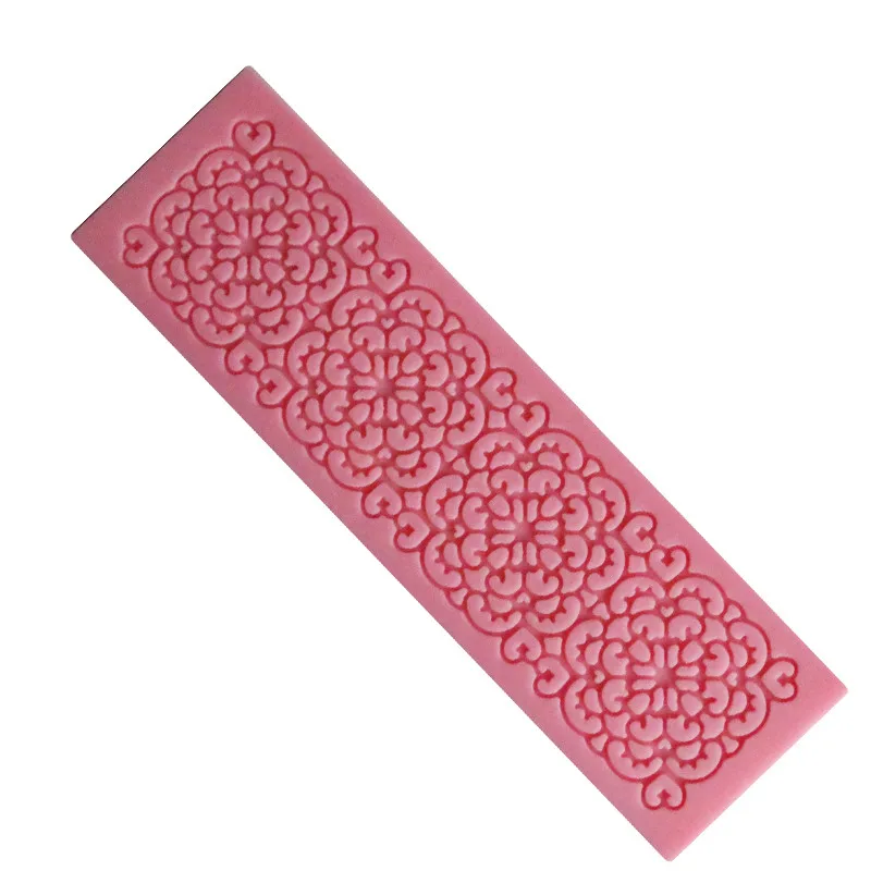 1 шт. силиконовая форма для торта цветочный узор Moule Moldes De Silicone Para Fondant инструмент
