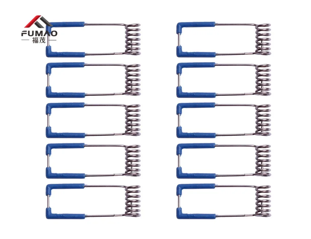 10 шт./партия 45 мм/50 мм/55 мм длина освещения Торсионные Пружинные зажимы для точечный потолочный светильник свет