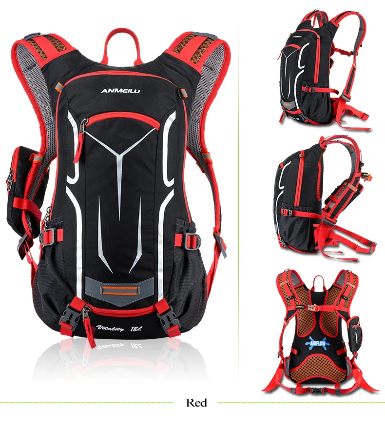 Flash Deal Anmeilu 18L Cycling Hydration Backpack Waterproof Nylon Bicycle Bag With Rain Cover Bike Water Bag Climbing Hiking Shoulder Pack 30 Flash Deal Anmeilu 18L Cycling Hydration Backpack Waterproof Nylon Bicycle Bag With Rain Cover Bike Water Bag Climbing Hiking Shoulder Pack 30