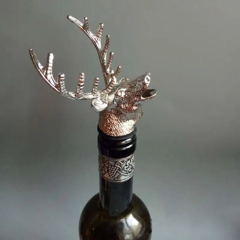 Buy Stainless Steel Deer Stag Head Wine Pourer Unique