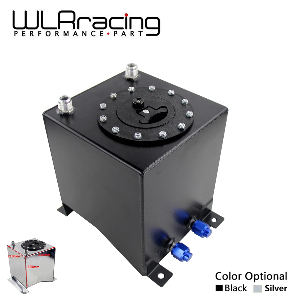 WLR RACING - 10L Aluminium Fuel Surge tank Fuel cell w/o sensor foam inside 210*215*225mm WLR-TK13 WLR RACING - 10L Aluminium Fuel Surge tank Fuel cell w/o sensor foam inside 210*215*225mm WLR-TK13
