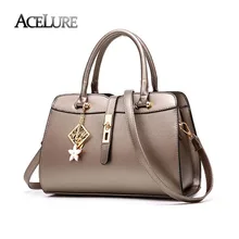 Femmes pu cuir messenger sacs femme douce épaule sacs voyage sacs dames de mode sacs à main bolsos mujer gracieux fourre-tout