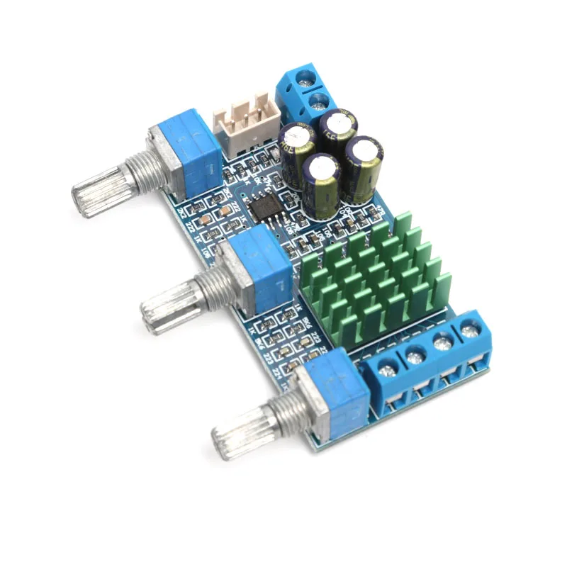 

kaolanhon 50W+50W Home audio dual channel high power digital amplifier board TPA3116 with tone amplifier board