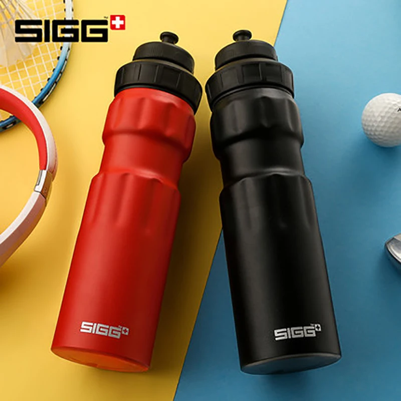 Sigg Открытый легкий Велоспорт бутылка для воды BPA и EA бесплатно широкий рот
