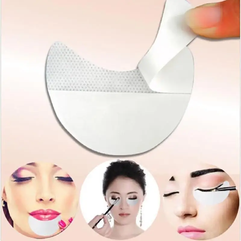 

10 Pairs /lot Grafting Eyelash Special Eye Shields Protector Pads For Eyes Lips Makeup Application Tool