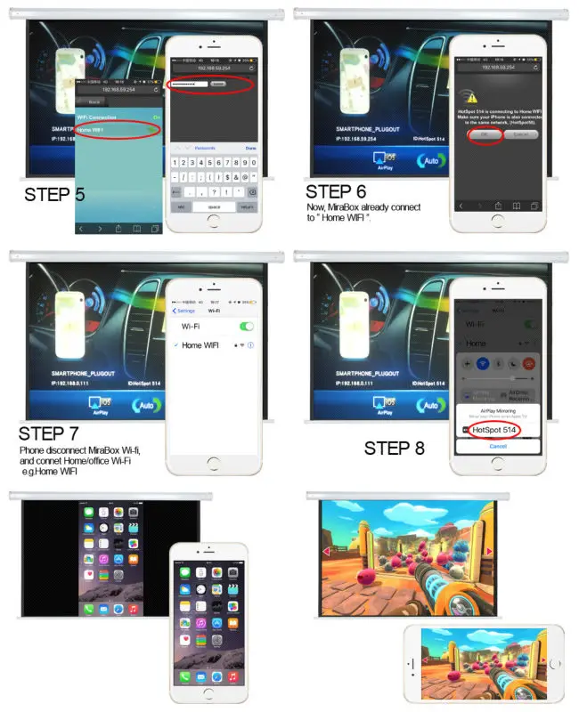5G автомобильное Wifi Зеркало Ссылка коробка HDMI Поддержка Youtube зеркальное отображение для IOS10 IOS9 android SAMSUNG зеркало конвертер телефона в аудио