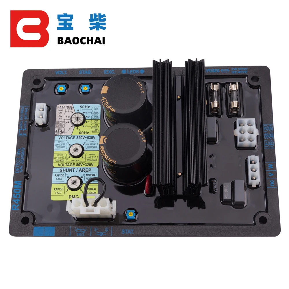 

High Quality Programmable Integrated Circuit ac Geneset Maintenance Generator AVR R450M Alternator Automatic Voltage Regulator