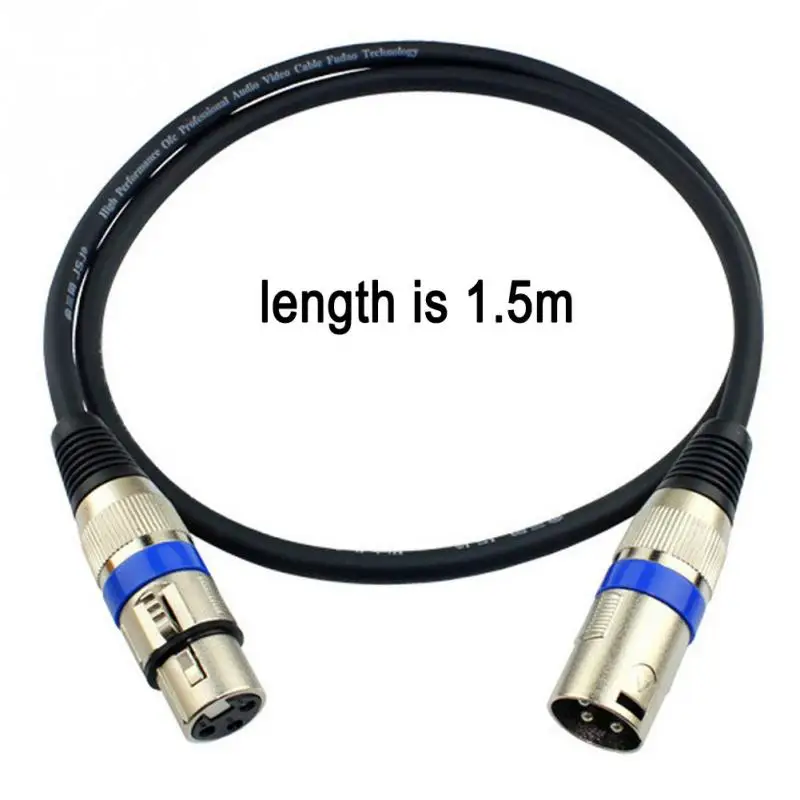 5FT XLR 3 Pin Male to Female Microphone Cable Accessory Mic Audio