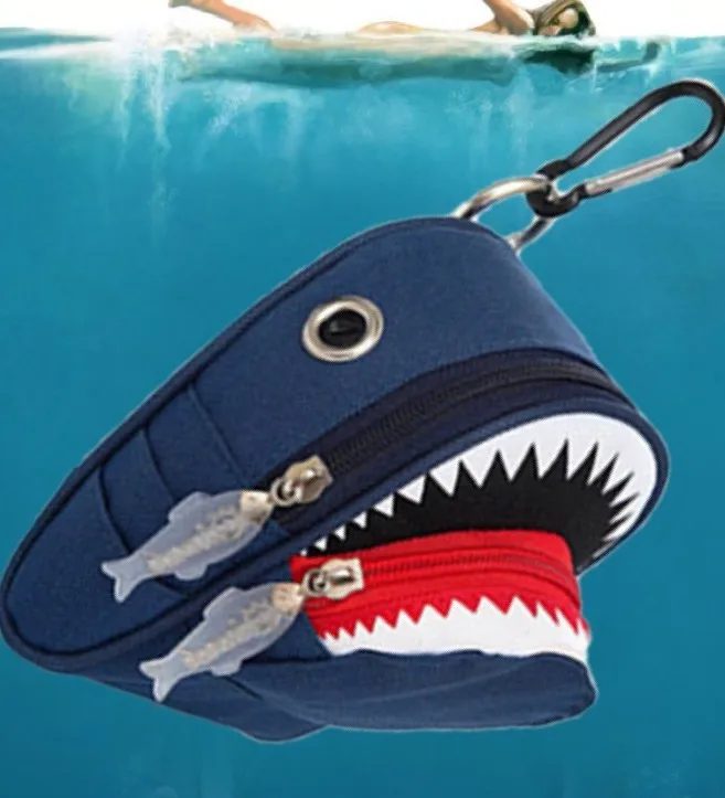 

Waist Packs fashion usa camouflage shark wrapping bag outdoors mobile phone simulation japanses coin purse;