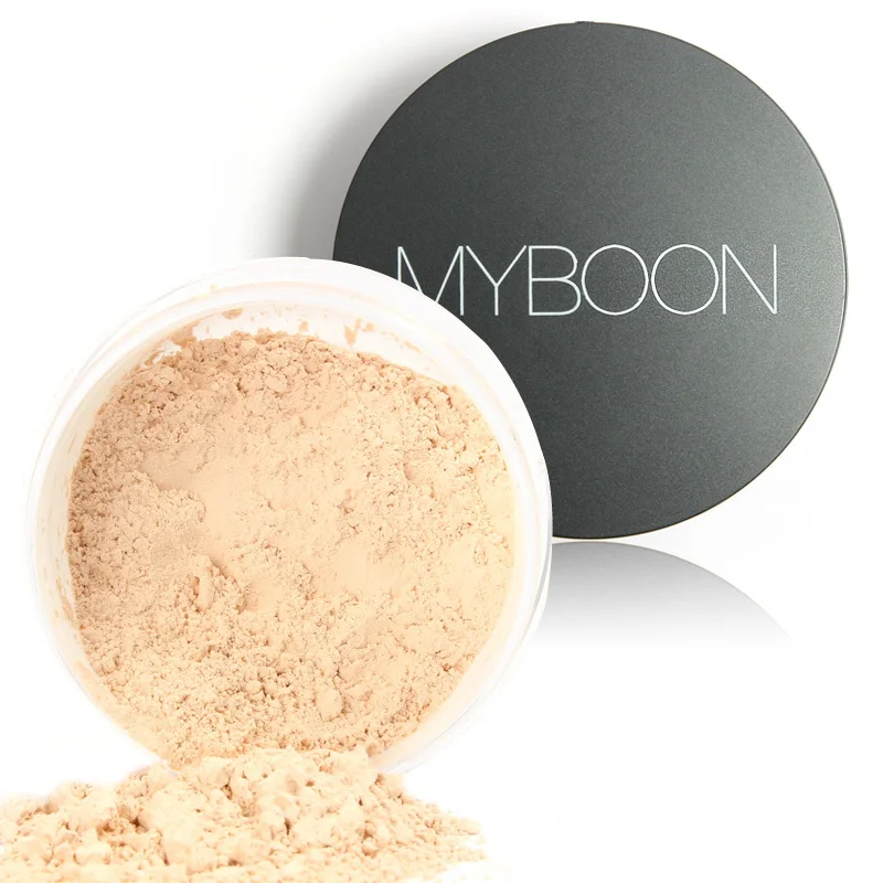 Myboon Minerals Facial Compact Skin Make up Loose Mineral Powder Sponge Puff 18g New | Красота и здоровье