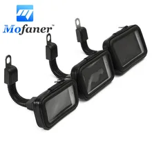 Motorcycle Bicycle Phone Holder Waterproof Bag Case For 3.5 To 5.5 Inches L M S Size Universal Navigation Bracket
