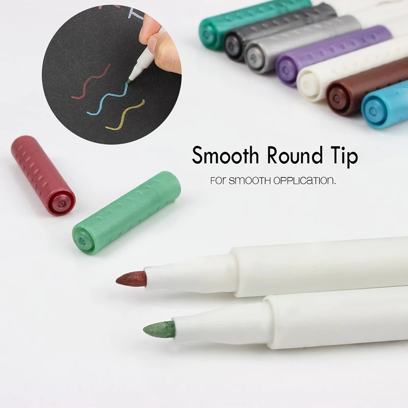 

Metallic Marker Art Supplies Good Kids Drawing Sketch Marker Paper Diy Watercolor Art Glitter Marker Pen School Art Supplies