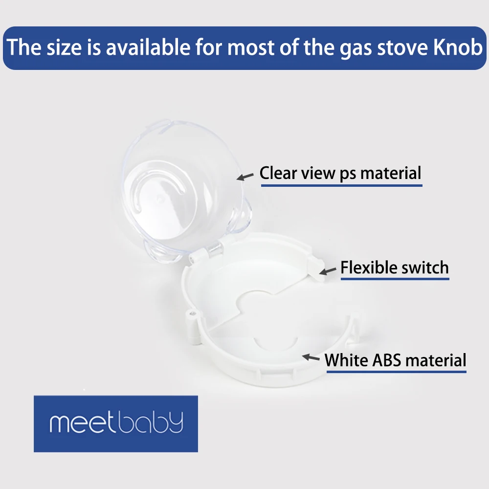 4PCS Child Safety Switch Cover Gas Stove Knob Protective Cover Children Safety lock Protection Products Kid Security