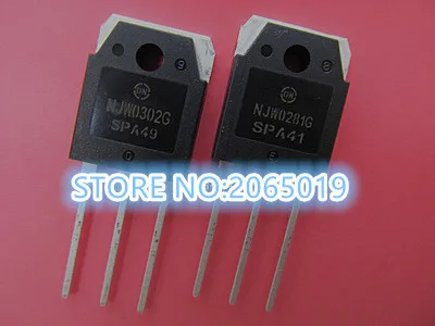 NJW0302G NJW0281G прямая вилка TO-3P усилитель трубка новая точка может быть снята |
