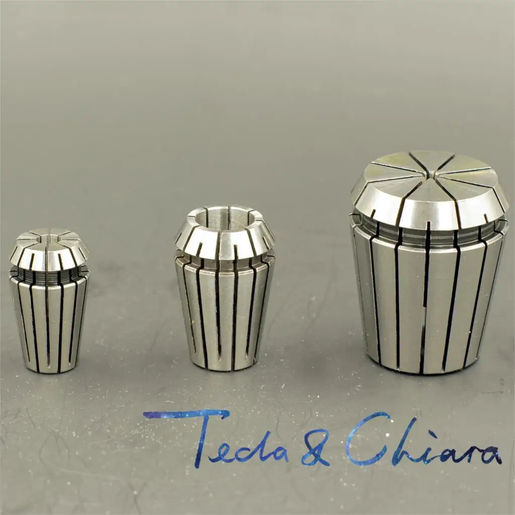 

ER40 3mm 4mm 5mm 6mm 7mm Spring Collet Set For CNC Engraving Machine & Milling Lathe Tool 3 4 5 6 7 mm