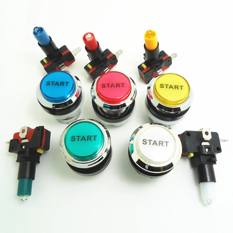 uxcell Game Push Button 39x39x39 Triangle 12V LED Illuminated Push Button Switch with Micro Switch for Arcade Video Games Red 5pcs uxcell Game Push Button 39x39x39 Triangle 12V LED Illuminated Push Button Switch with Micro Switch for Arcade Video Games Red 5pcs