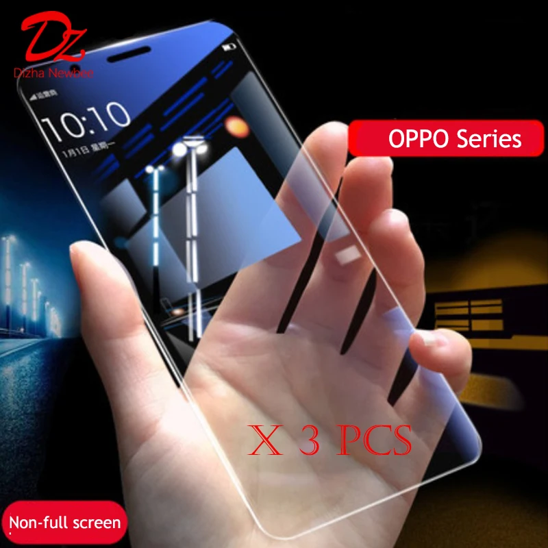 

3pcs for OPPO R9S Plus R15 Screen Protector non-full screen 9H ARC glass for OPPO R11 R11S Plus Tempered glass Film