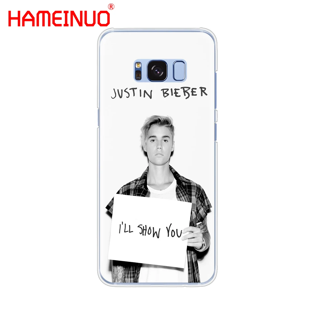 HAMEINUO Fashion JUSTIN BIEBER Super Star cell phone case cover for Samsung Galaxy S9 S7 edge PLUS S8 S6 S5 S4 S3 MINI