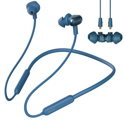 Fone de Ouvido à Prova Horas para a Música para Iphone Fone de Ouvido Tx80 sem Fio Pizen Macaw Bluetooth Água Aptx Apt-x Mmcx Cabo 8 Huawei