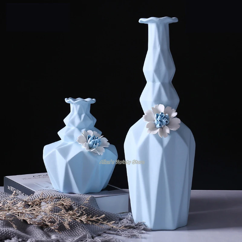 European Vase Modern Decoration Pottery Jar Porcelain Vase Container