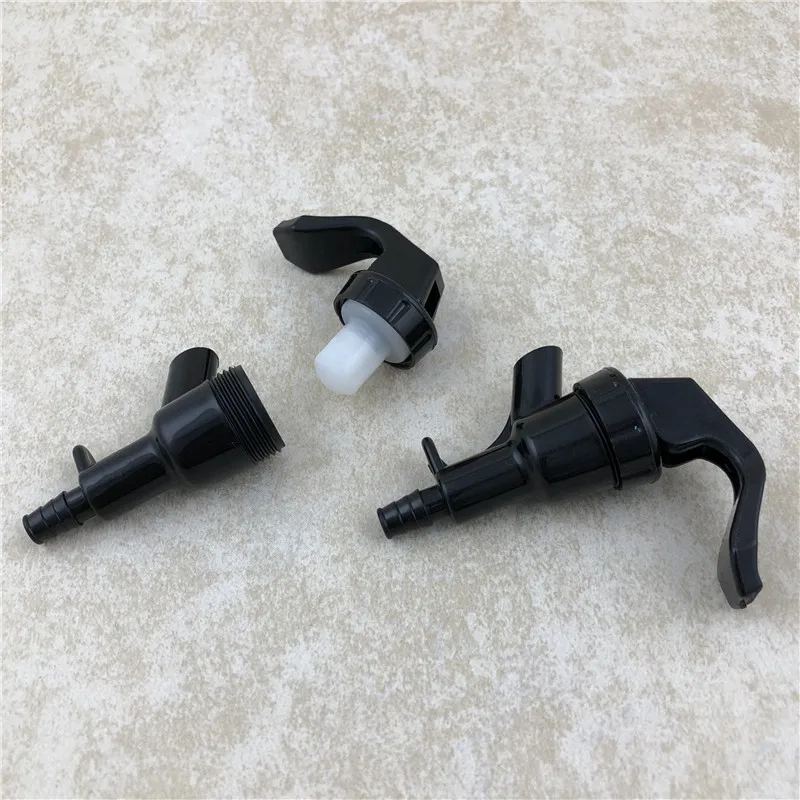 

2PCS/LOT Homebrew Keg Black Plastic Tap Beer Faucet for Homebrew Keg Draft beer spigot Faucet