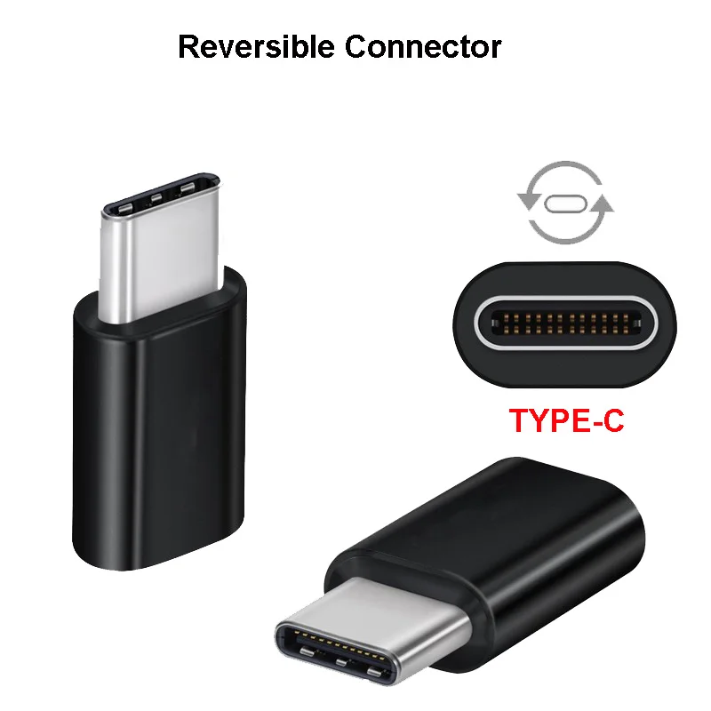 BBSW Type C Adapter Micro USB to USB C Cable Data Syncing Charger For Samsung Galaxy Note 8 S8 Plus XIAOMI HUAWEI OnePlus 5 3 T (3)