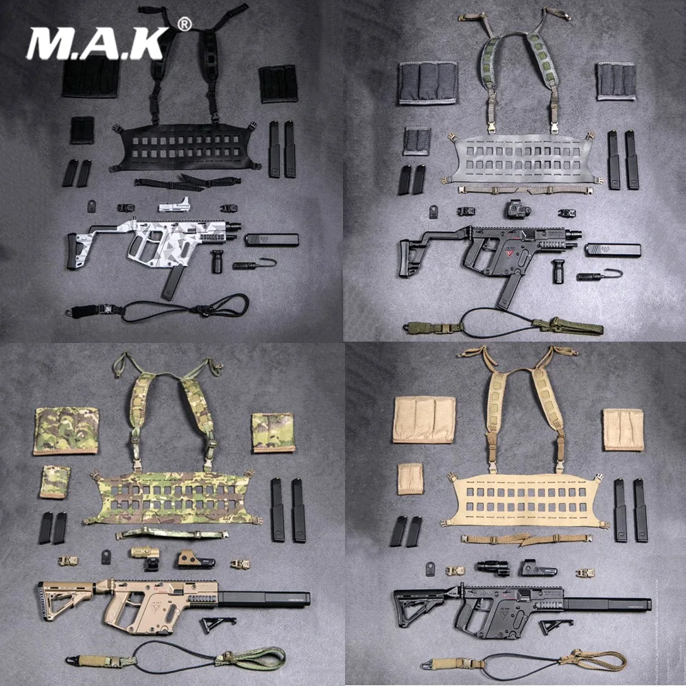 

1/6 Tactical VECTOR Submachine Gun Set Weapon Toys Figure Firearms Model For 12 inches Soldier Figure Accessories Collection