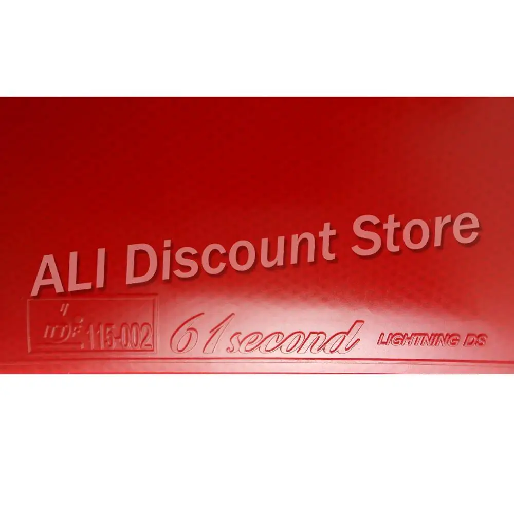 61 Secondi Lightning Ds Lst Super Tacky Pips-In Gomma Da Ping Pong Da Ping Pong Con Spugna