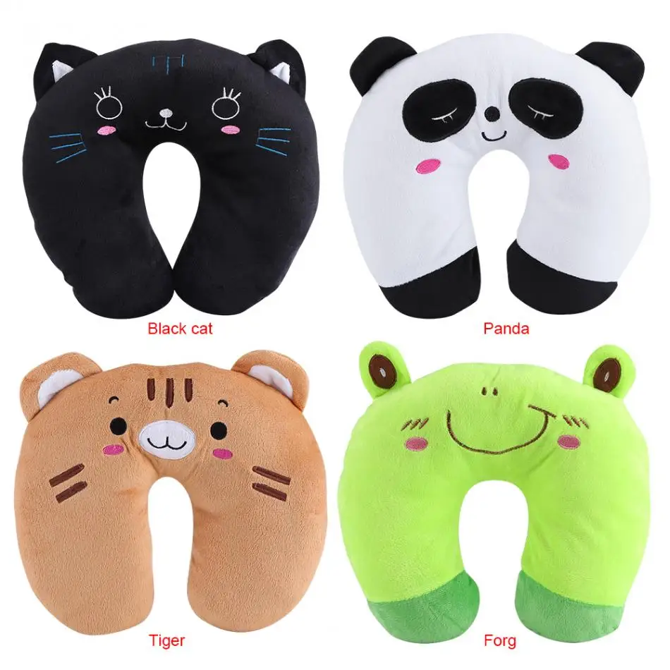 

Animal Travel Neck PP Cotton Pillow Soft U Shaped Car Head Rest Toy Cushion